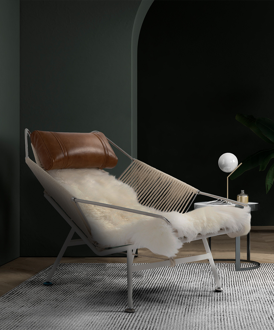 Hans Wegner Flag Halyard Chair Barcelona Designs