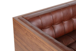 Woodrow Box 87" Fabric Sofa