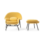 Yellow Chenille - Black Legs